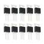 ECSiNG 20x N-Channel IRF540N MOSFET Transistor TO-220 33A 100V 3 Broches International Redresseur Puissance pour l'industrie Dom