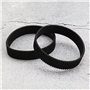 ECSiNG 2X HTD 252-3M-18 Courroies Synchrones en Caoutchouc à Boucle Fermée 84 Dents Courroies de Distribution 3 mm Pas 18 mm Lar