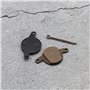 ECSiNG 2 Paires Plaquettes de Frein à Disque de Vélo Semi-métalliques en Résine Compatibles avec Magura Clara 3.1 3.2 Louise 3.1