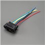 ECSiNG Faisceau de Câblage Prise de Connecteur Bobine d'allumage de Voiture 7 Broches 1930-0958 PP10000888 Compatible avec Corsa