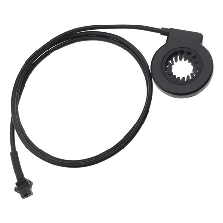 ECSiNG Pédale de Vélo Électrique KT-V12L 12 Aimants Capteur d'assistance à Double Hall Système de Pédale Pas 3pin SM Plug Vitess
