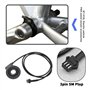 ECSiNG Pédale de Vélo Électrique KT-V12L 12 Aimants Capteur d'assistance à Double Hall Système de Pédale Pas 3pin SM Plug Vitess