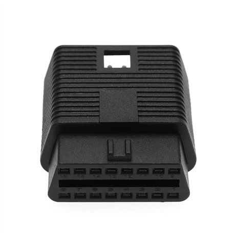 ECSiNG OBD2 Connecteur d'extension de Diagnostic OBD II 16 Broches mâle vers Femelle pour Outil de Diagnostic de véhicule