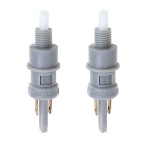 ECSiNG 2pcs Interrupteur de Lumière de Frein à Disque pour Scooters 50CC 6mm Filetage Plastique Remplacement Normalement Ouvert