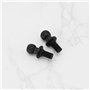 ECSiNG Lot de 4 vis de fixation à tête sphérique pour feu arrière - Vis filetées en plastique - Pièce de rechange 6V0945246 - Co