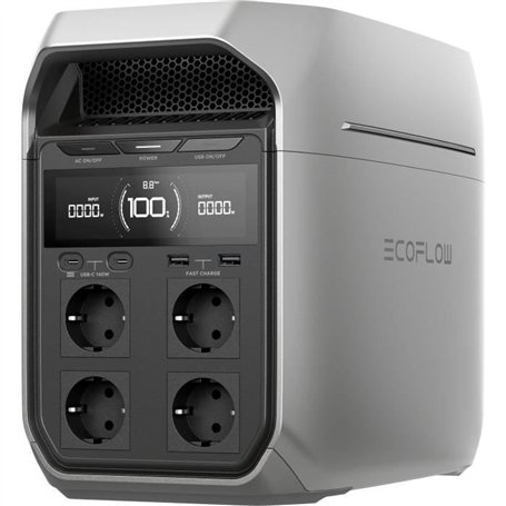 Station d'alimentation portable - EcoFlow - DELTA 3 Plus - Capacité 1024 kWh