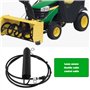LT Easiyl 1 câble de commande GY22387 pour tracteur de pelouse GY22387 - Câble d'embrayage GY21287 compatible avec John Deere D1