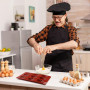Surflyee Lot de 3 Moules à Madeleine en Silicone, Moule Madeleine Silicone, 9 Cavités Moule Madeleine, Moules en Silicone en For