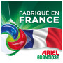 Ariel Grandiose PODS Original, 46 Lavages, 2X Action Détachante et Anti-Odeur, Dissolution Rapide Même à Froid, Économisez 60% d