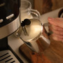 Cecotec Cafetière espresso compacte Power Espresso 20 Pecan. 1100 W, 20 Bars, Système Thermoblock, Buse orientable, Porte-filtre