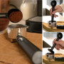 Cecotec Cafetière espresso compacte Power Espresso 20 Pecan. 1100 W, 20 Bars, Système Thermoblock, Buse orientable, Porte-filtre