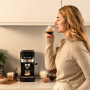 Cecotec Cafetière espresso compacte Power Espresso 20 Pecan. 1100 W, 20 Bars, Système Thermoblock, Buse orientable, Porte-filtre