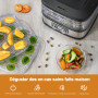 YASHE GGJ-261A Déshydrateur Alimentaire, 5 Plateaux Réglables en Hauteur, Contrôle de la Température de 35 à 70°C, Deshydrateur 