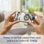 Ring Caméra intérieure (Indoor Camera 2e gén.) | Caméra de surveillance wifi sur secteur pour animaux, vidéo HD 1080p, audio bid