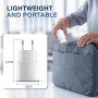 25W Chargeur Rapide pour iPhone, 2 Pièces PD 3.0 Prise USB C avec 2M Cable Lightning for iPhone 14/14Pro/13/13 Mini/13 Pro/13Pro