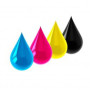 Multipack 2 Cartouches d'encre N° 305 Noir et Couleur pour imprimante HP Deskjet 2800 2810 2820 2821 2822 2823 + Un surligneur P