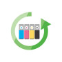 Multipack 2 Cartouches d'encre N° 305 Noir et Couleur pour imprimante HP Deskjet 2800 2810 2820 2821 2822 2823 + Un surligneur P