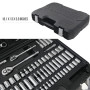 Amazon Basics 145 pièces Coffret à douilles pour mécanicien,