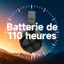 OneOdio ProC Bluetooth Casque sans Fil et Mode Filaire, 110 Heures d'utilisation,Casque Audio avec Micro, Hi-RES Audio, Coussine