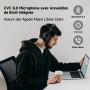 OneOdio ProC Bluetooth Casque sans Fil et Mode Filaire, 110 Heures d'utilisation,Casque Audio avec Micro, Hi-RES Audio, Coussine
