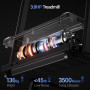 LONTEK Tapis de Course Pliable Inclinable 9%,Tapis de Marche Inclinable 12KM/H,Treadmill Home avec Moteur 3,0 CV et Affichage...