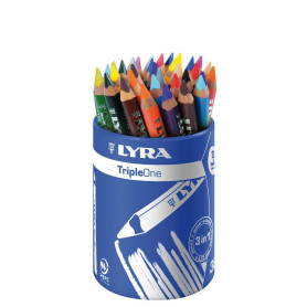 LYRA TripleOne - Pot 36 crayons de couleur