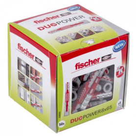 FISCHER - Cheville tous matériaux DuoPower 8x65 mm - Boîte de 50 21,99 €