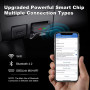 AICARGER Appareil de diagnostic OBD2 sans fil Bluetooth, IOS & Android & Windows – Base de données 3000 codes – Convient pour vo