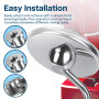 Accessoires 3 Pièces en Inox pour KitchenAid 4.5-5 Quart à Tête Inclinable Mélangeur sur Socle Artisan & Classic Series par MMOB