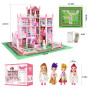 Maison de Rêve pour Filles,Jouet Fille 3 4 5 6 Ans,Maison de Poupée avec Poupée et lumière, Cadeau Fille 5-12 Ans Enfant Jouet…