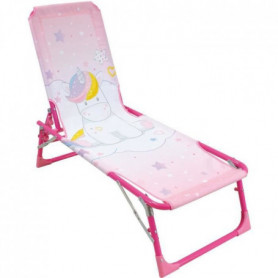 FUN HOUSE Licorne Chaise longue transat - Pliable - 112 x 40 x 40 cm - Pour enfa 142,99 €