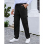 YAOHUOLE Pantalon Cargo Homme Pantalon Cargo De Travail pour Homme en Cotton Lodger Décontracté avec Taille