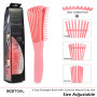 BESTOOL Brosse à cheveux, brosse à démêlage pour les cheveux naturels noirs, brosse cheveux bouclés pour les cheveux bouclés afr