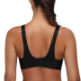 Wingslove Soutien-Gorge Brassiere Sport Femme Grande Taille Impact Elevé sans Armature Non Rembourré Brassière Sport