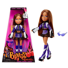 Bratz Scorchin' Yasmin - Comprend 1 poupée Mannequin, avec Tenue et Accessoires, poupées inspirées de la Moto, Jouets Mignons po