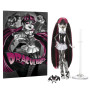 Monster High Drame au Cinéma Poupée Draculaura, poupée de collection en noir et blanc avec mini-affiche de film et affiche de fi
