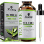 Kanzy Huile Essentielle Tea Tree Bio 60ml Naturelle Vegan Huile Arbre à Thé pour le Visage, Ongles et les Soins de la peau Huile
