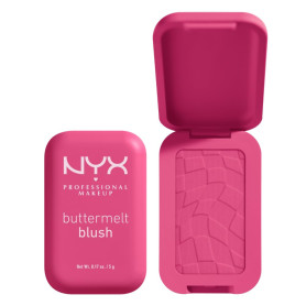 NYX PROFESSIONAL MAKEUP - Blush en Poudre, enrichi en beurre de mangue, beurre d'amande & beure de karité - Texture Fondante - F