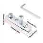 LT Easiyl Lot de 2 Extracteurs de Boulons Cassés Réglables pour Robinet à Angle Droit Extracteur de Fil Cassé pour Robinet 4 Poi
