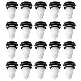 LT Easiyl Lot de 20 Clips de Retenue pour Grille de Pare-Brise Boucle de Toit Ouvrant 51718234698 Compatible avec BMW Série 3 19