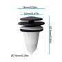 LT Easiyl Lot de 20 Clips de Retenue pour Grille de Pare-Brise Boucle de Toit Ouvrant 51718234698 Compatible avec BMW Série 3 19