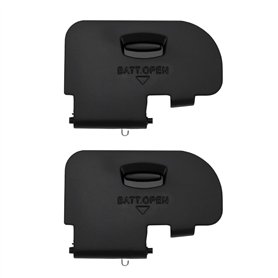 LT Easiyl Lot de 2 Couvercles de Porte de Batterie pour Appareil Photo Pièce de Réparation Compatible avec Canon 5D MK III Mark