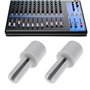 LT Easiyl Lot de 8 Rallonges de Potentiomètre en Plastique Gris 10 X 25 Mm pour Potentiomètre de Mixage Guitare électrique