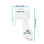 LT Easiyl Lot de 2 Supports de Dérailleur Mécanique en Alliage D'aluminium Modèle GH-036 Compatible avec Bianchi Et Compatible a