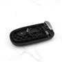 SG Store Coque de clé télécommande à 3 Boutons Compatible avec Jeep Cherokee KL 2014-2019 télécommande Compatible avec Fiat 500X