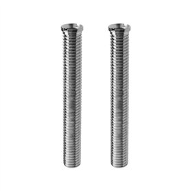 SG Store 2pcs Vis de Panier d'évier de Cuisine 90mm Lavabo Étendu Boulon Vis M12 Vrépine Bouchon Vis Vier Fixation Accessoires p