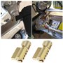 SG Store Lot de 2 verrous d'attelage d'attelage de remorque avec 4 clés compatibles avec Erde Compatible avec Daxara Compatible 