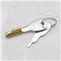 SG Store Lot de 2 verrous d'attelage d'attelage de remorque avec 4 clés compatibles avec Erde Compatible avec Daxara Compatible 