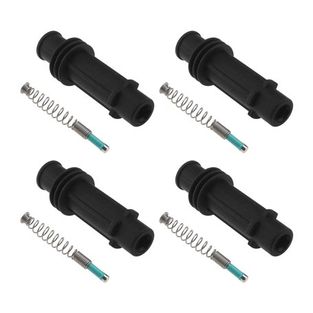 SG Store 4pcs Bobine d'allumage en Caoutchouc Kit de Réparation Manchon Couvercle de Bobine Module d'allumage à Ressort Pack de