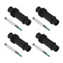 SG Store 4pcs Bobine d'allumage en Caoutchouc Kit de Réparation Manchon Couvercle de Bobine Module d'allumage à Ressort Pack de